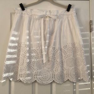 NWT Johnny Was/Love and Liberty Eyelet Skirt Size XL